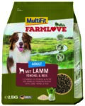 MultiFit Farmlove száraz kutyaeledel adult bárány&rizs 2,5kg