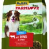 MultiFit Farmlove száraz kutyaeledel adult marha&spenót 12kg