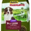 MultiFit Farmlove száraz kutyaeledel senior bárány&cékla 12kg
