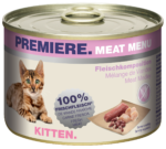 Premiere Meat Menu macska konzerv kitten húsos 6x200g