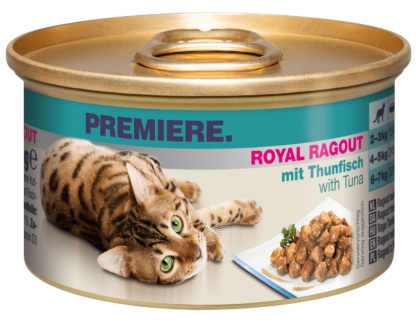 Premiere Royal Ragout macska konzerv adult ragu tonhal 24x85g
