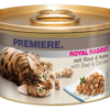 Premiere Royal Ragout macska konzerv adult ragu marha&csirke 24x85g