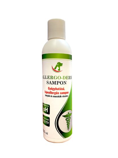 Allergo-Derm hipoallergén sampon kutyáknak és macskáknak 200 ml