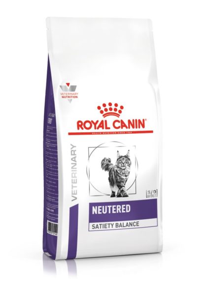 Royal Canin Veterinary Neutered Satiety bal. ivartalanítás után száraz macskaeledel 400g