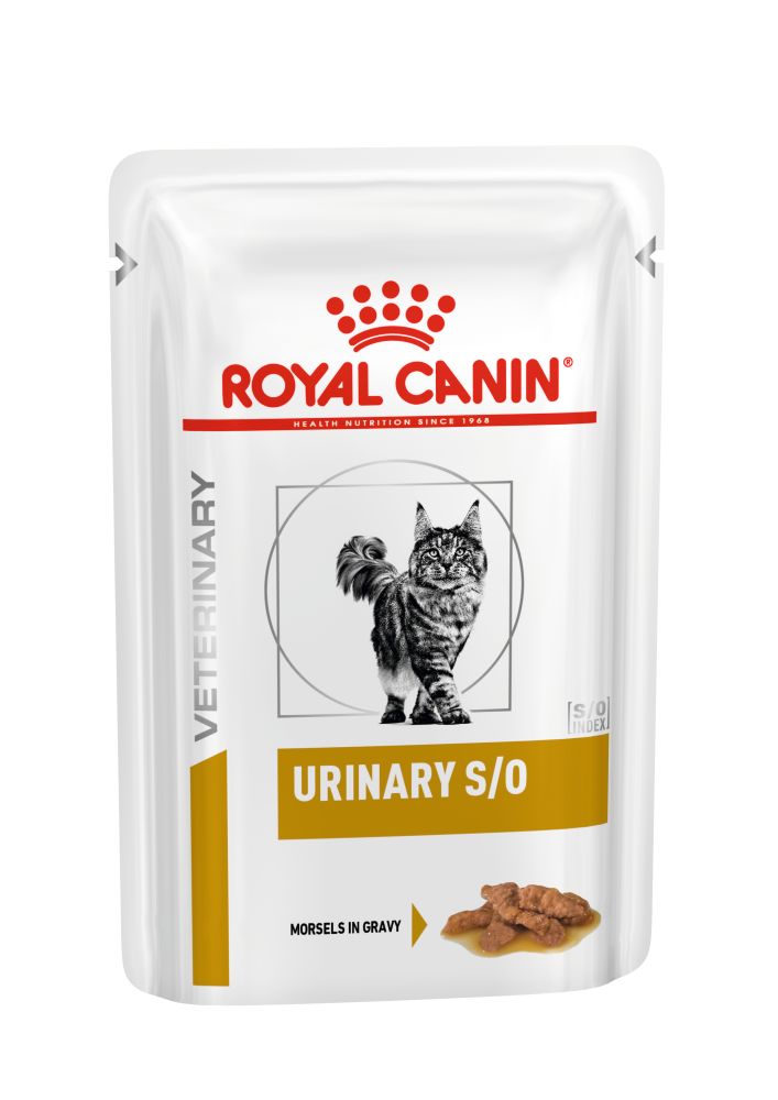 Royal Canin Veterinary Urinary s/o gravy szószos alutasak macskaeledel húgykő ellen 12x85g