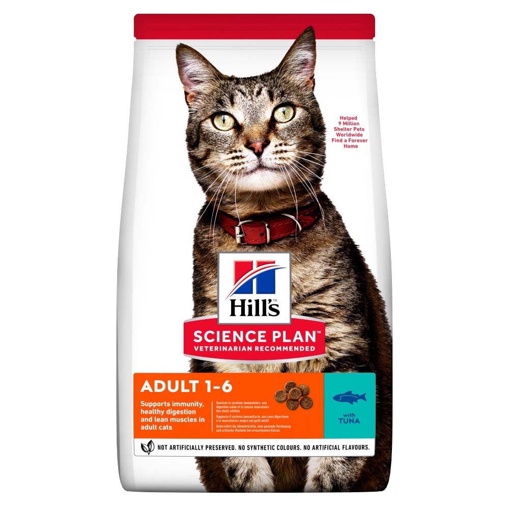 Hill's Science Plan Feline adult száraz macskaeledel tonhal 3kg