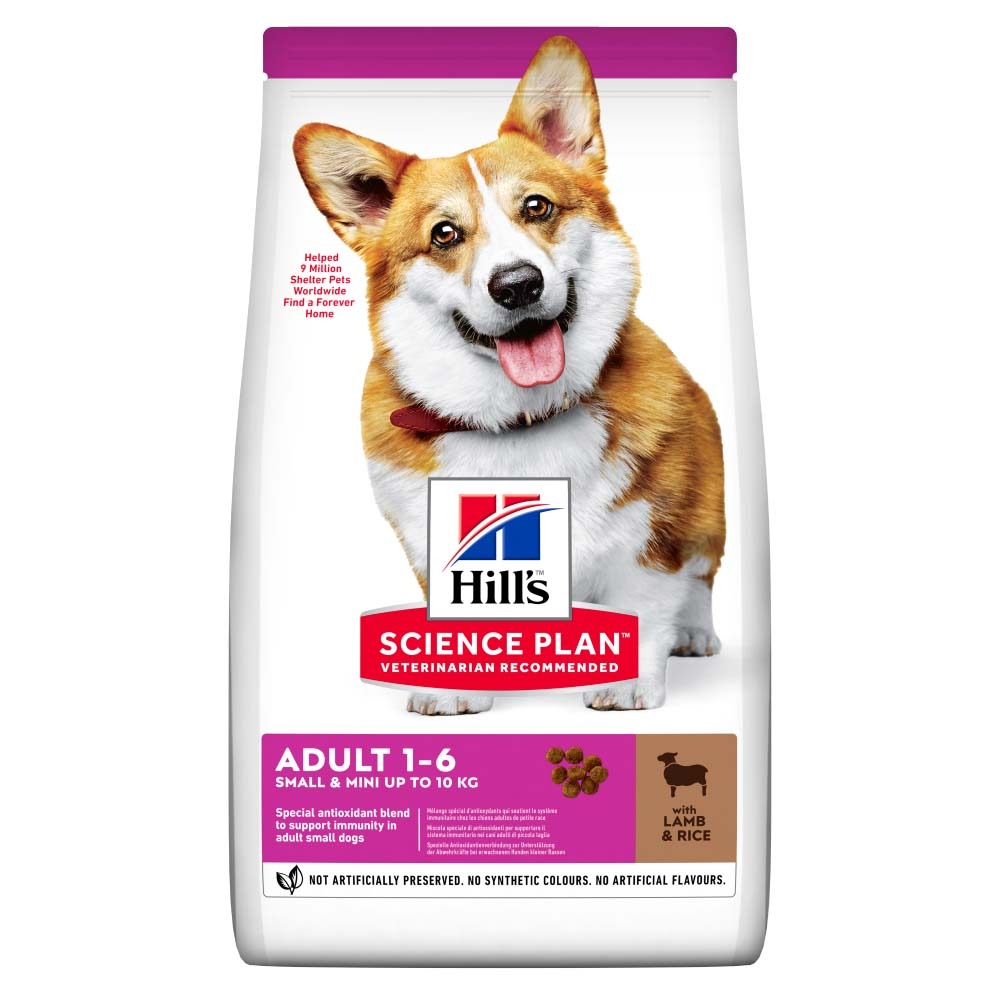 Hill's Science Plan Canine száraz kutyaeledel adult small&mini bárány&rizs 6kg