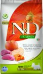 N&D Grain Free vaddisznó&alma sütőtökkel adult mini száraz kutyaeledel 2,5kg