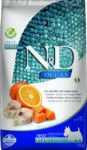 N&D Ocean Grain Free Adult mini száraz kutyaeledel tőkehal 2,5kg