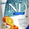 N&D Ocean Grain Free Adult mini száraz kutyaeledel tőkehal 7kg