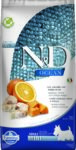 N&D Ocean Grain Free Adult mini száraz kutyaeledel tőkehal 7kg