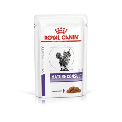 Royal Canin Veterinary Mature consult idős kor alutasak macskaeledel 12x85g