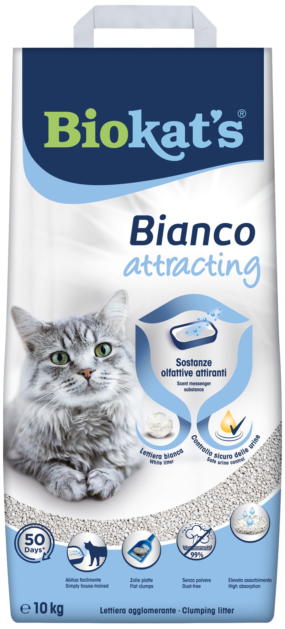 Biokat's Attracting bianco macska alom fehér 10kg