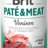 Brit Paté&Meat kutya konzerv szarvas 400g