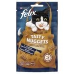 Felix Tasty Nuggets macska jutalomfalat csirke 8x50g