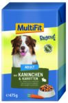 MultiFit nedves kutyaeledel ragu adult nyúl&répa 12x475g