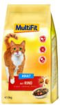 MultiFit száraz macskaeledel adult marha 2kg