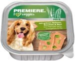 Premiere Veggie kutya tálka rizs&cukkini&zöldbab 11x150g