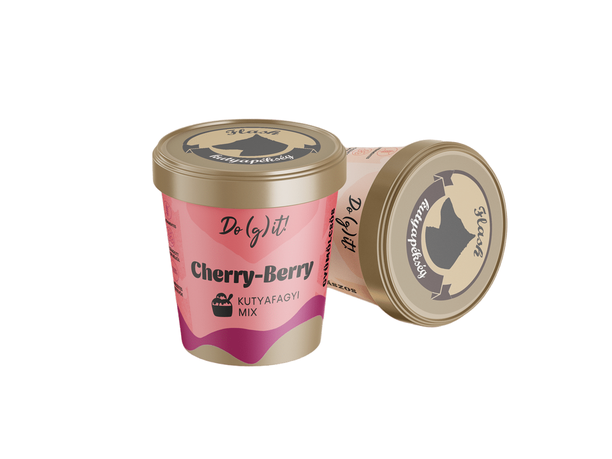 Flash Cherry-Berry kutyafagyi 60g