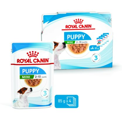 Royal Canin Size Health Nutrition kutya tasak MP mini puppy 4x85g