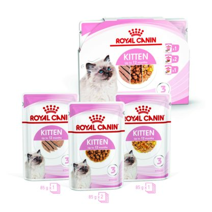 Royal Canin Feline Health Nutrition macska tasak MP kitten mix 4x85g